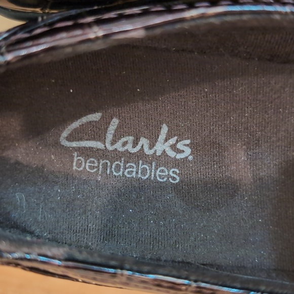 Clarks bendables croc shoes size 6.5M - Picture 3 of 8